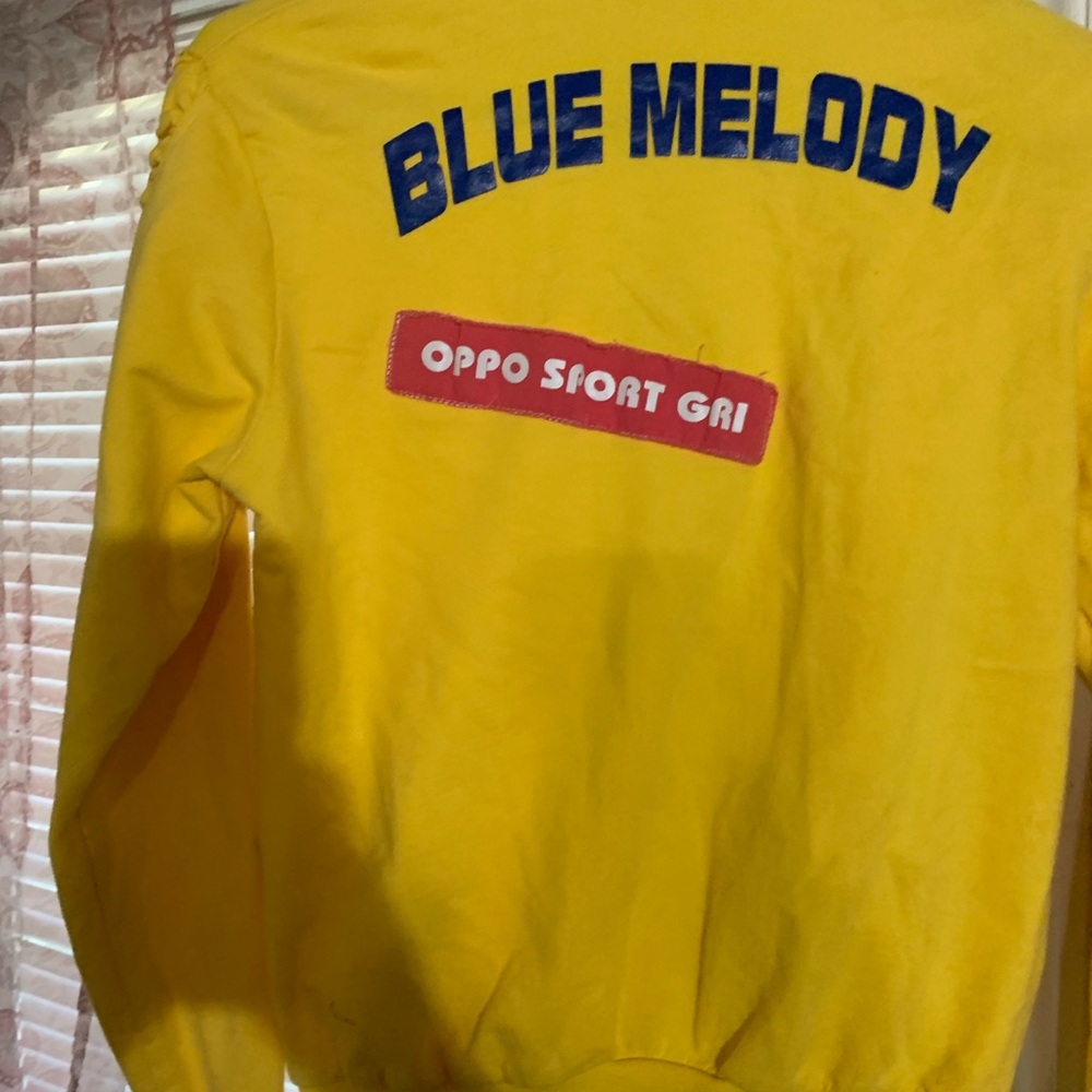 Blue Melody Yellow Sweatshirt